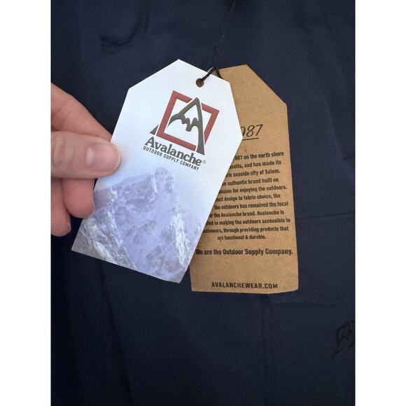 Avalanche Navy Blue Cargo Ski Pants Girls Size 7 Insulated Waterproof NWT - Picture 7 of 8